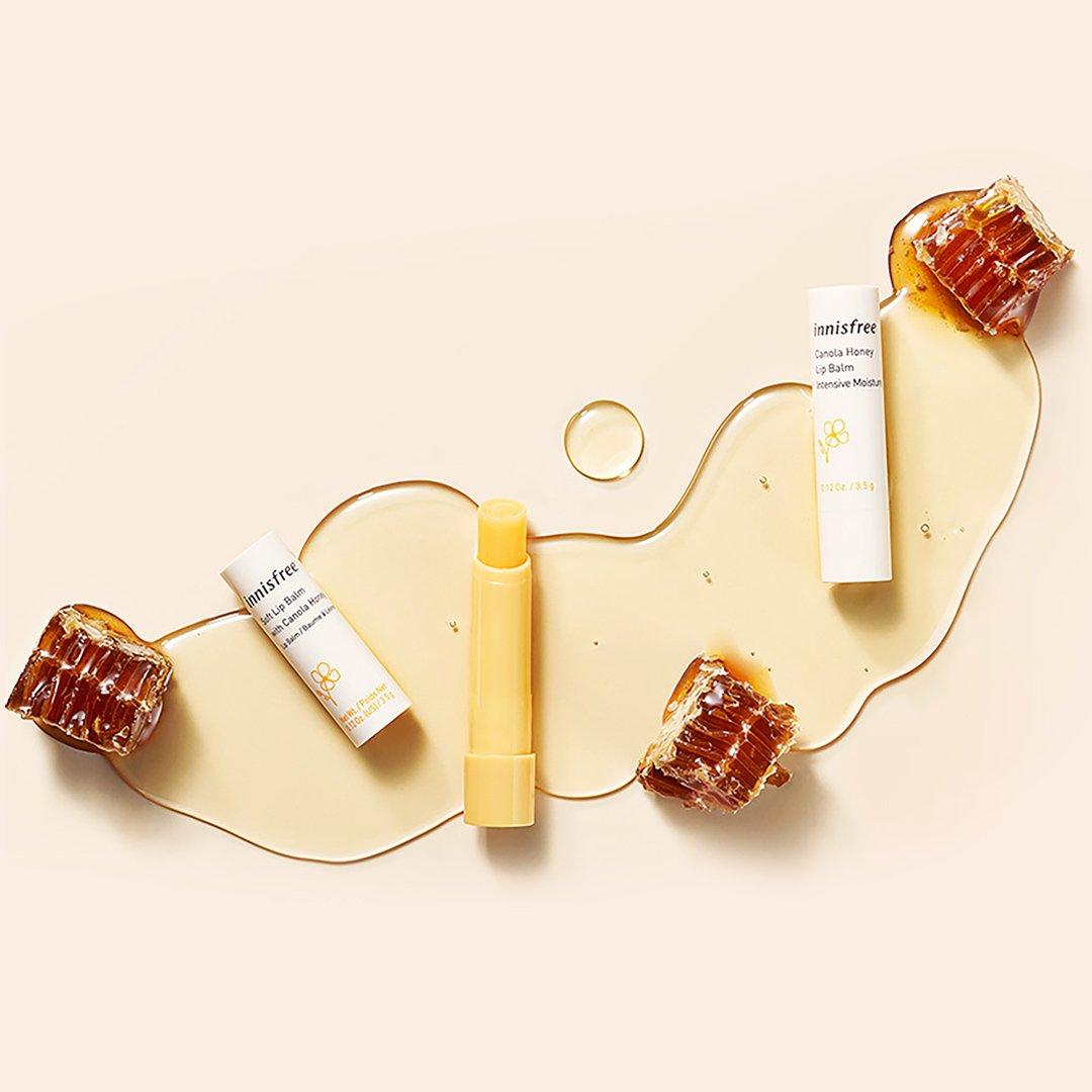 [Innisfree] Soft Lip Balm Intensive Moisture - with Canola Honey 3.5g