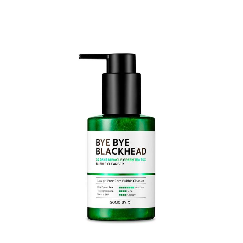 [SomeByMi] BYE BYE BLACKHEAD 30 DAYS MIRACLE GREEN TEA TOX BUBBLE CLEANSER 120g