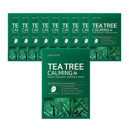 [SomeByMi] TEA TREE CALMING AMPOULE MASK X 10pcs