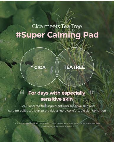 [NeoGen] DERMALOGY CALMING CICA TREE PAD 150ML (90 PADS)